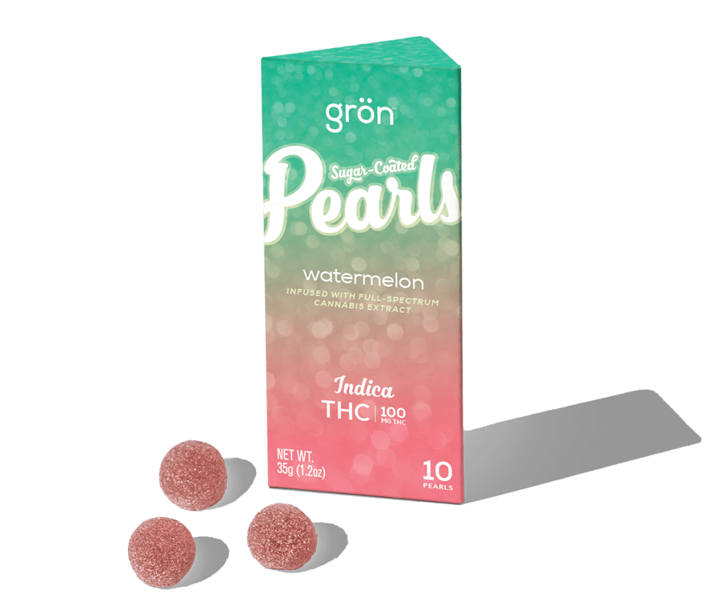 Grön THC Watermelon Pearls - Indica