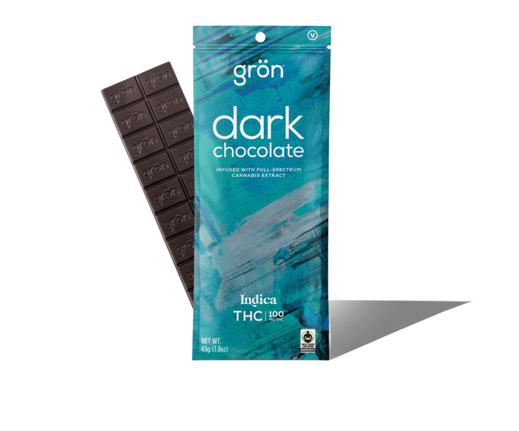 Grön THC Dark Chocolate - Indica