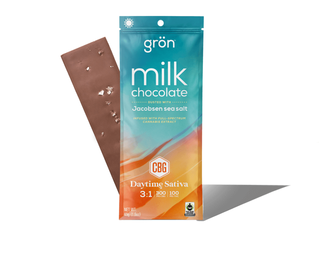 Grön 3:1 Milk Chocolate - CBG/THC - Daytime Sativa