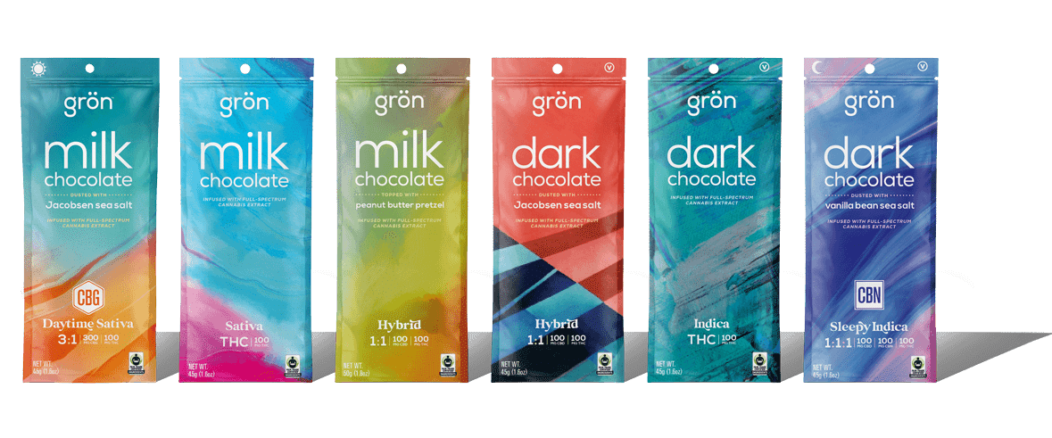 Grön Chocolate Edibles