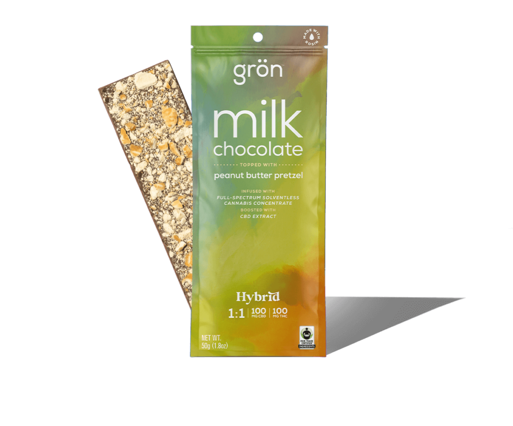 Grön 1:1 Milk Chocolate w/ Peanut Butter Pretzel - Hybrid - Oregon