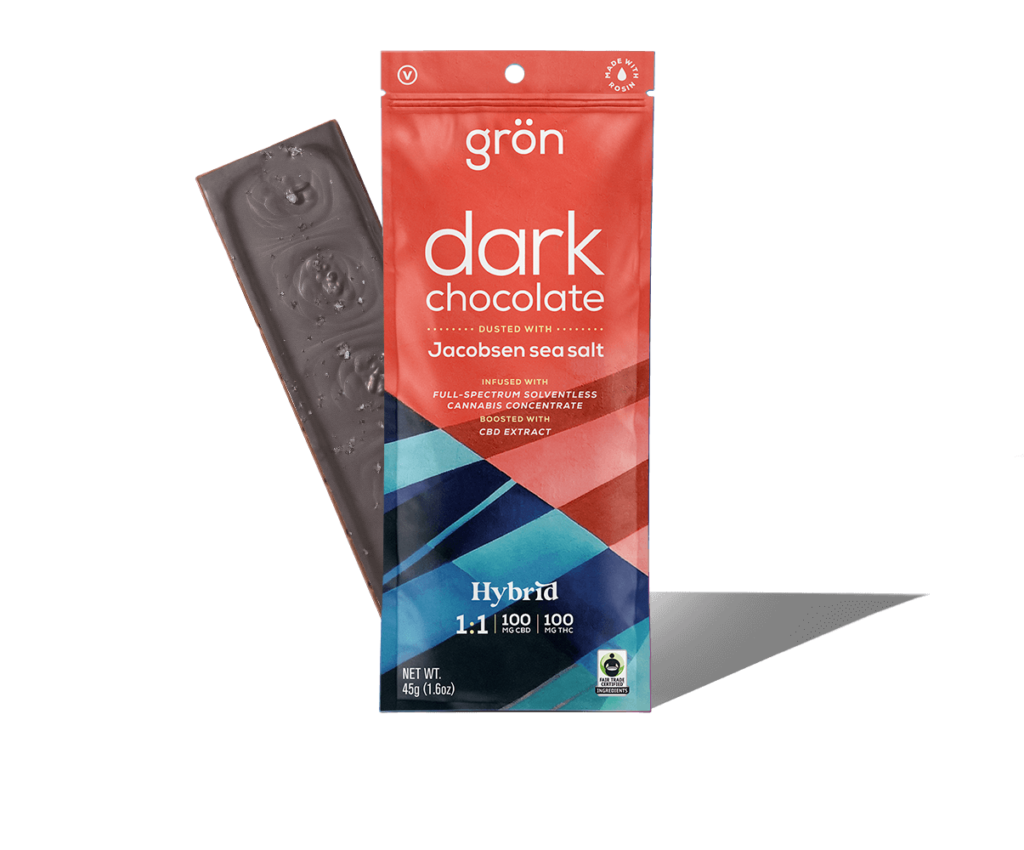 Grön 1:1 Dark Chocolate w/ Sea Salt - Hybrid - Oregon