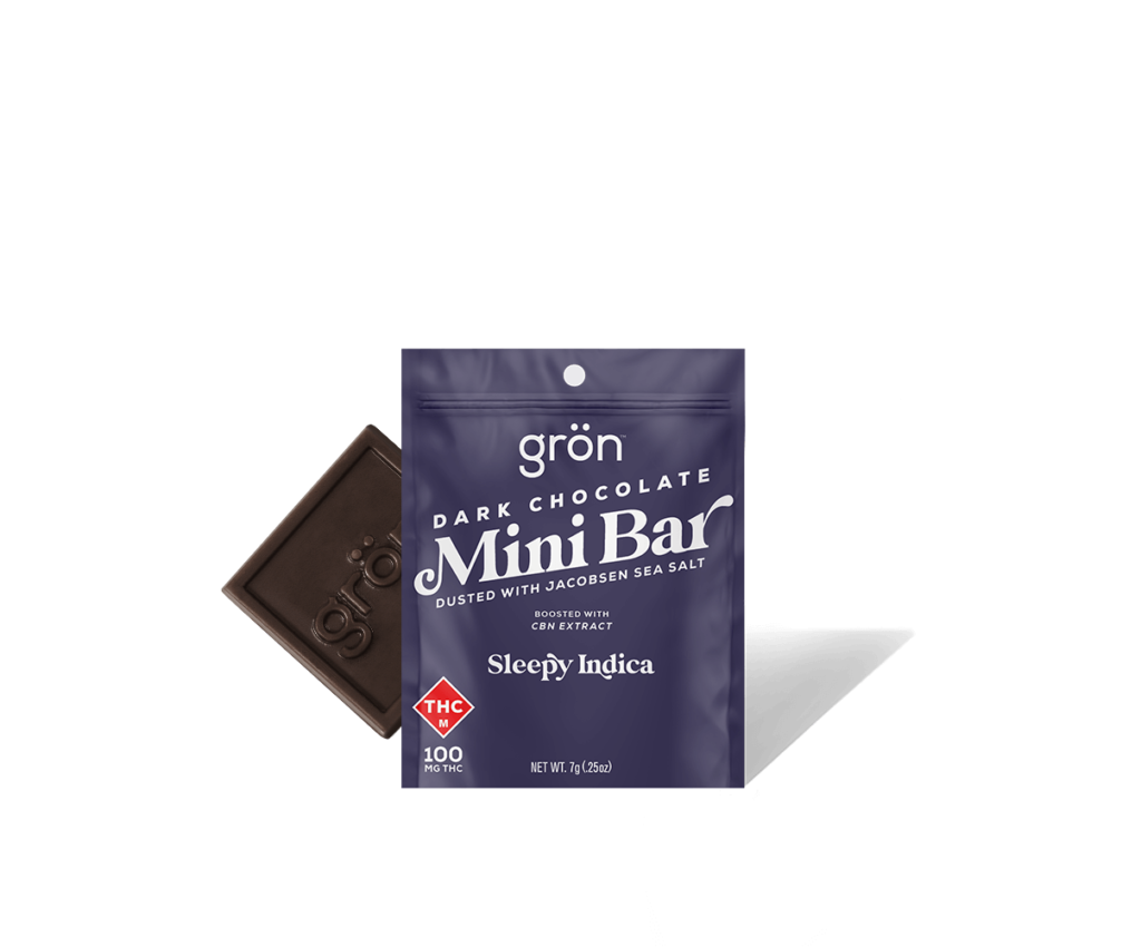 Grön MO Dark Chocolate Sleepy Indica Mini Bar