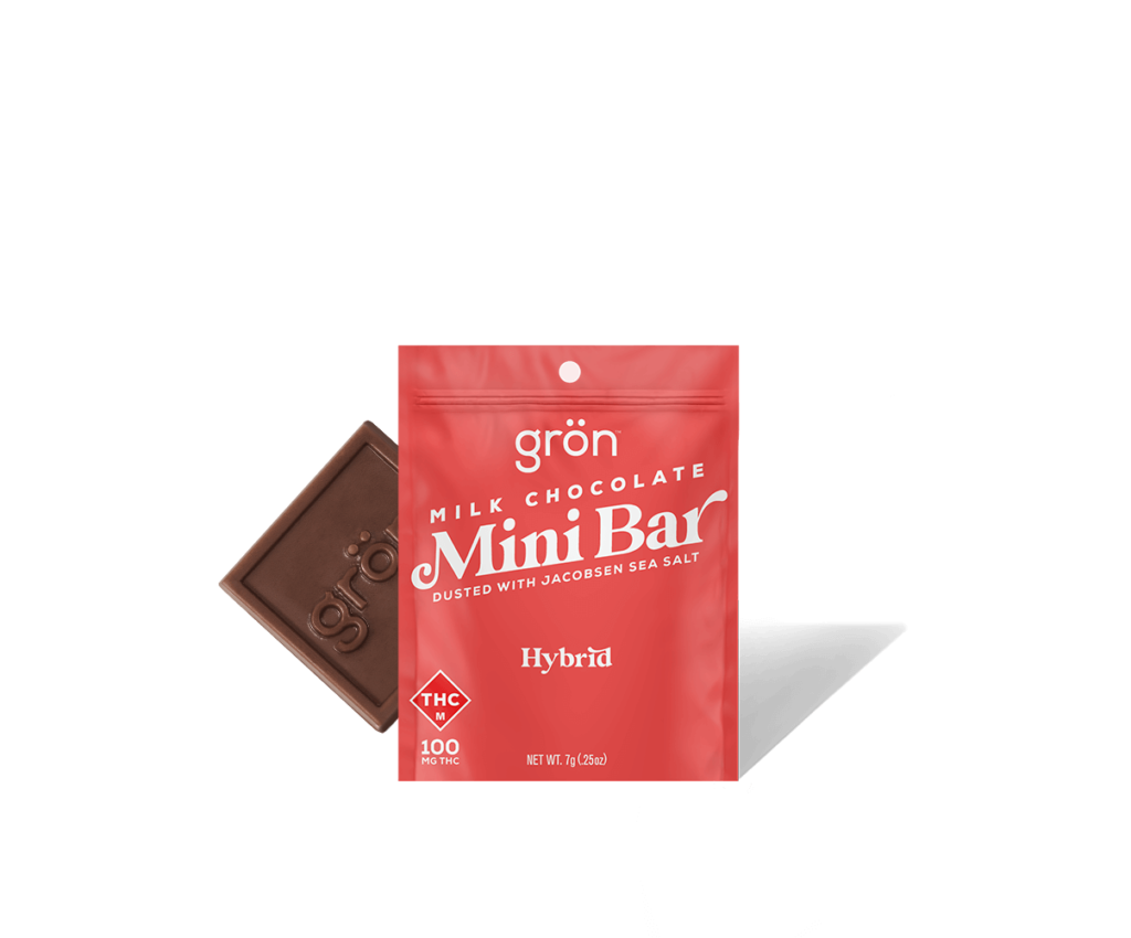 Grön Milk Chocolate Hybrid Mini Bar