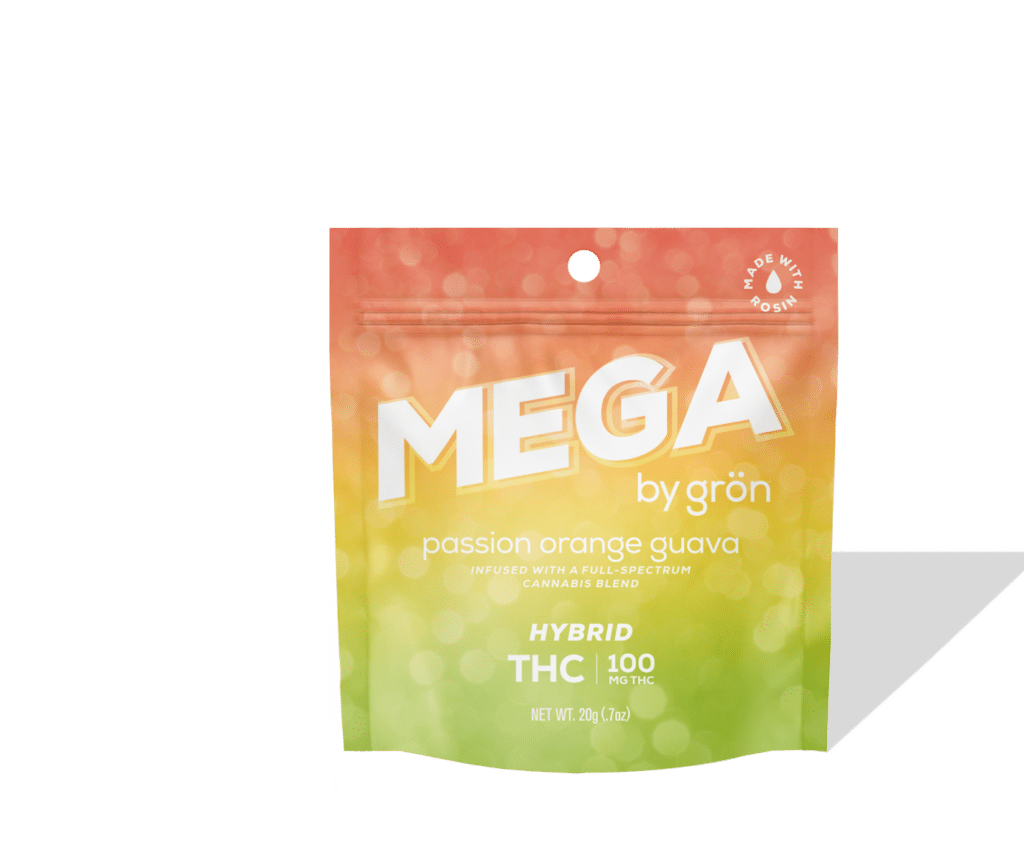 Grön Mega Passion Orange Guava Package