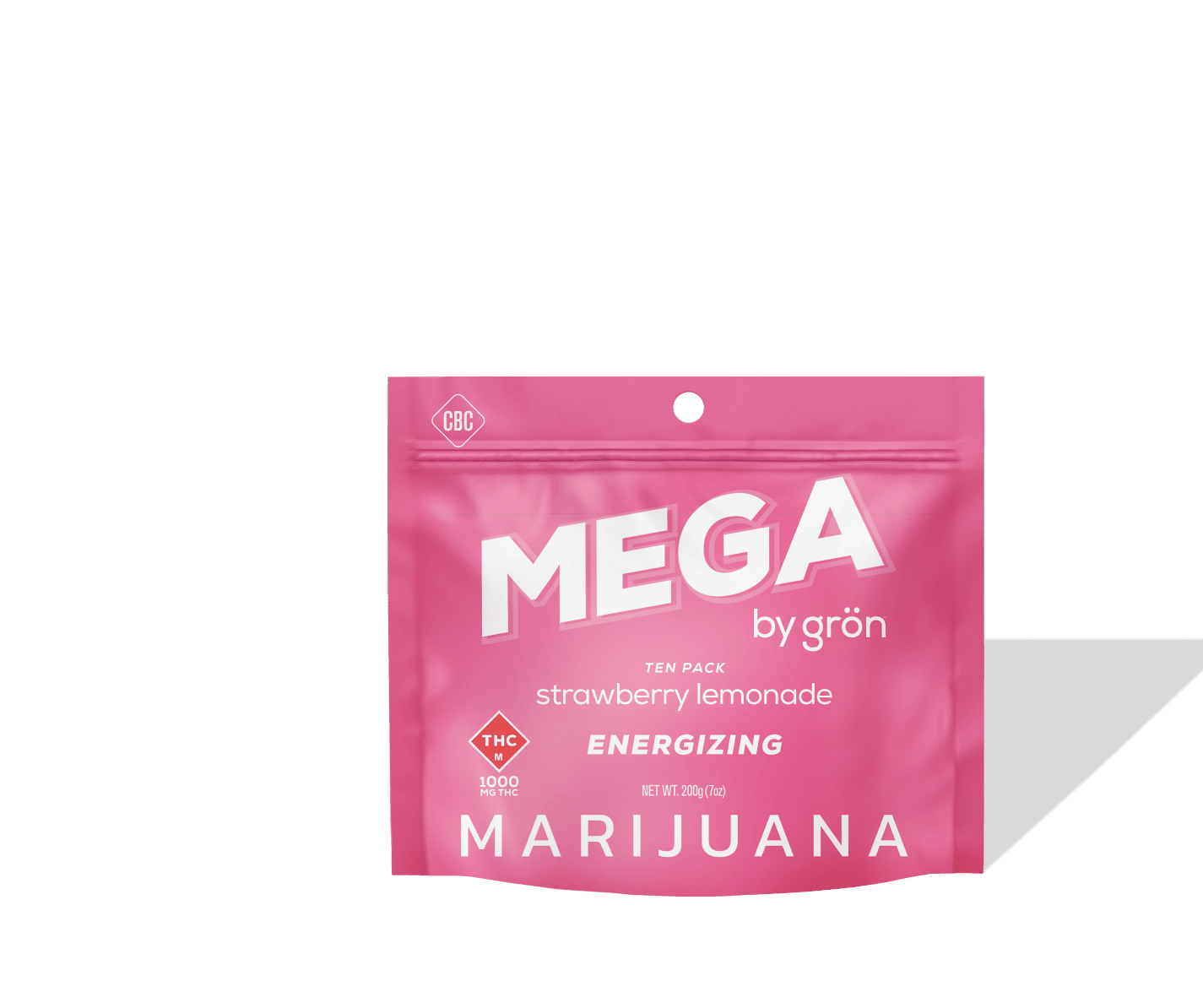 Grön Strawberry Lemonade Mega