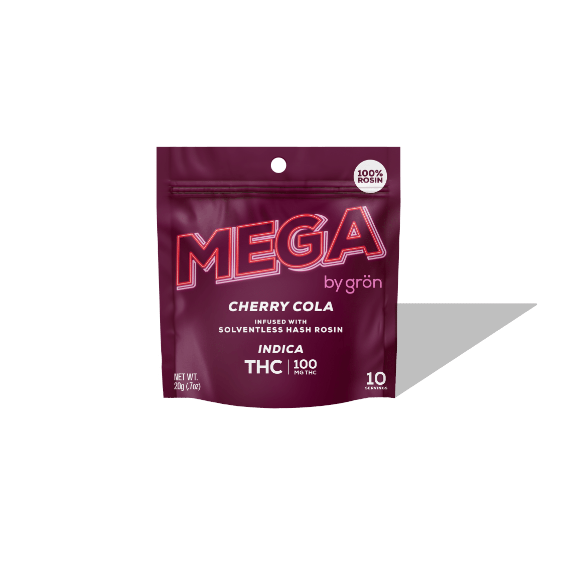 Grön Rosin Mega Cherry Cola Featured 1C