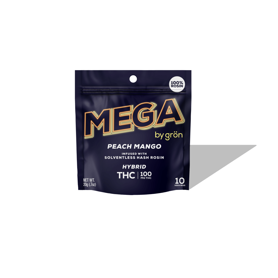 Grön Rosin Mega Peach Mango Featured 1C