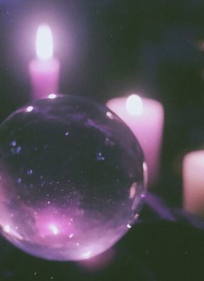 arcana crystal ball candles